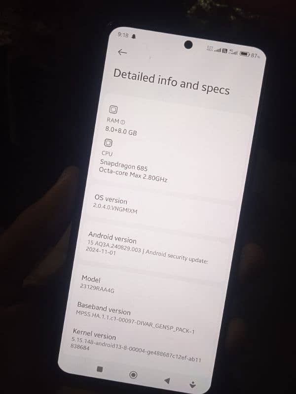 Redmi note 13 8gb 256gb 3