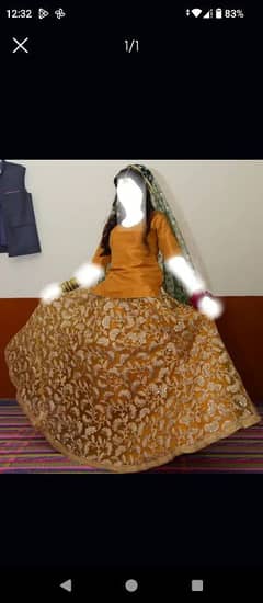 Mehandi lengha