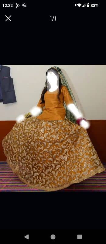 Mehandi lengha 0