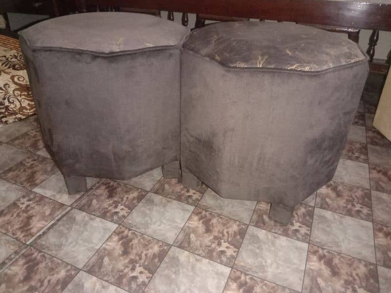 Sofa stools per peir Rs4500 2