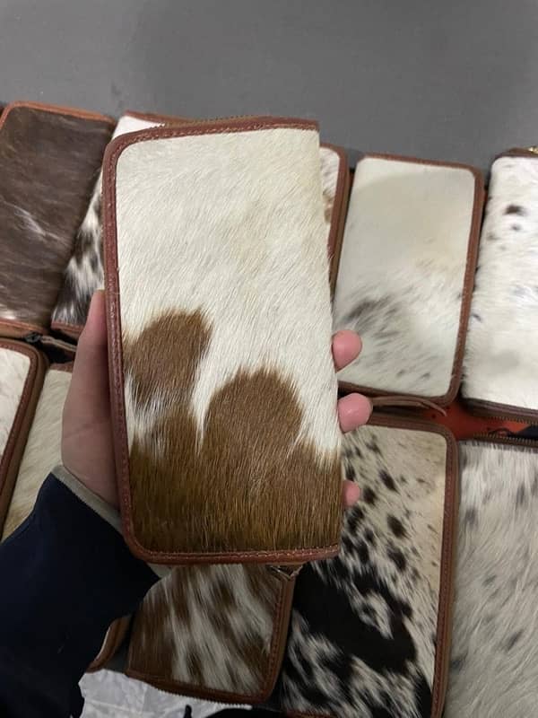 handmade cowhide clutches 2