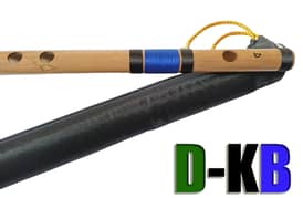 Ermish D Natural Medium Scale Side Blown Bamboo Bansuri/ Flute