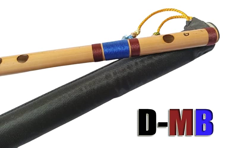 Ermish D Natural Medium Scale Side Blown Bamboo Bansuri/ Flute 2