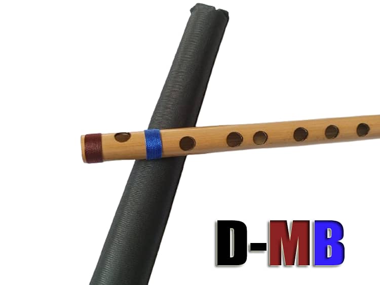 Ermish D Natural Medium Scale Side Blown Bamboo Bansuri/ Flute 7