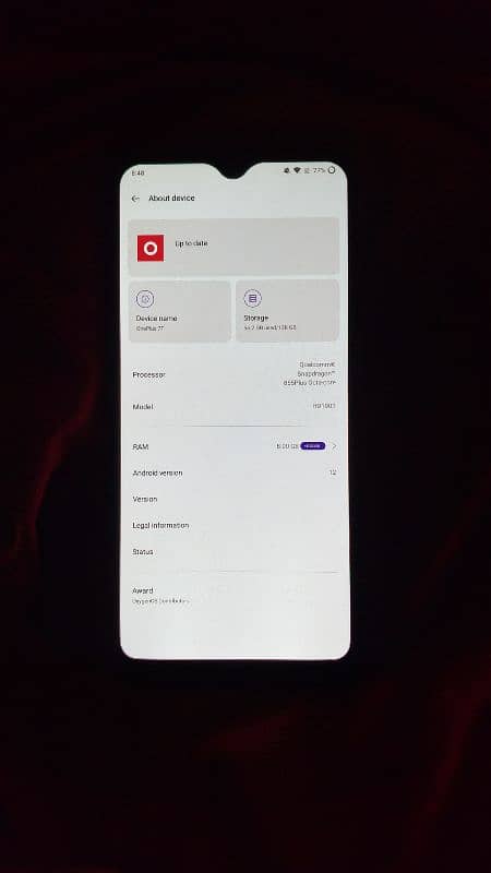 oneplus 7t selling in half price  ( Screen changed) 4