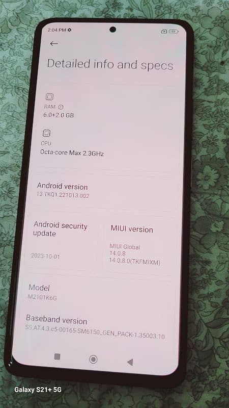 Redmi Note 10 Pro 6/128GB 6