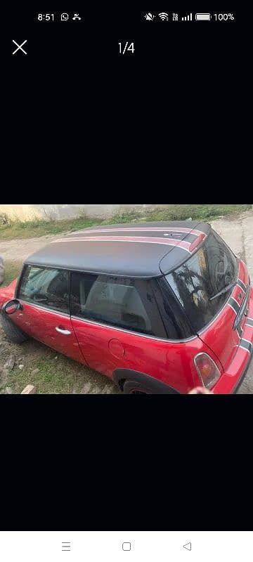 BMW mini cooper S 2002 1600cc automatic for sale/exchange 3