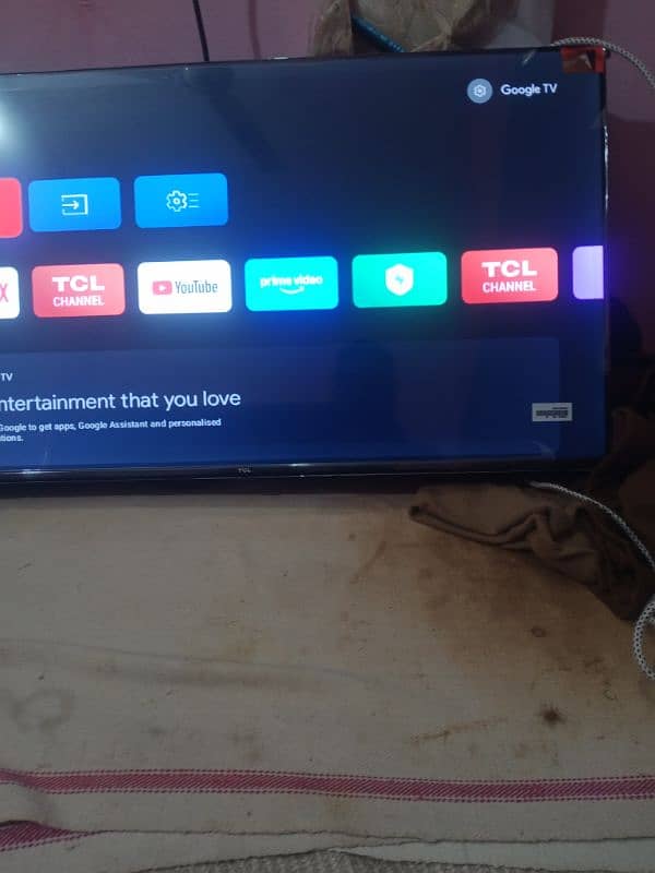 TCL LED 40 inches new ha choti lini ha 0