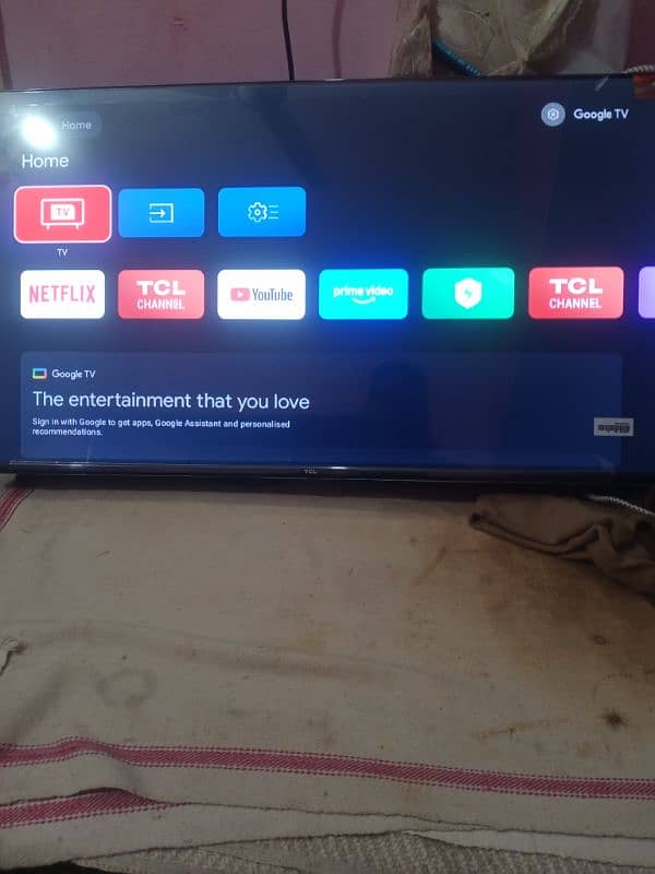 TCL LED 40 inches new ha choti lini ha 1