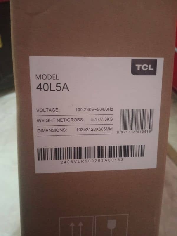 TCL LED 40 inches new ha choti lini ha 3