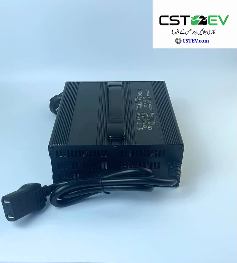 72V/30A 24S Lithium Iron Phosphate/Li Ion/Lead acid charger (87.6V) 3