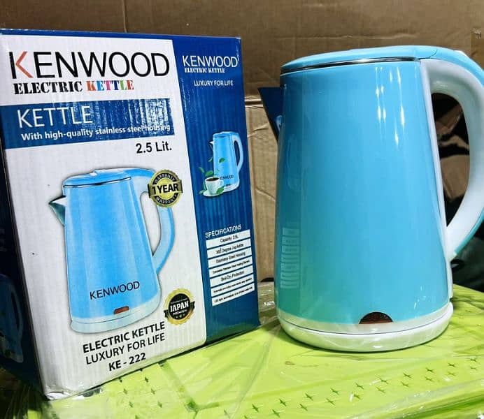 Kenwood Plastic Coating Electric Water Kettle 1