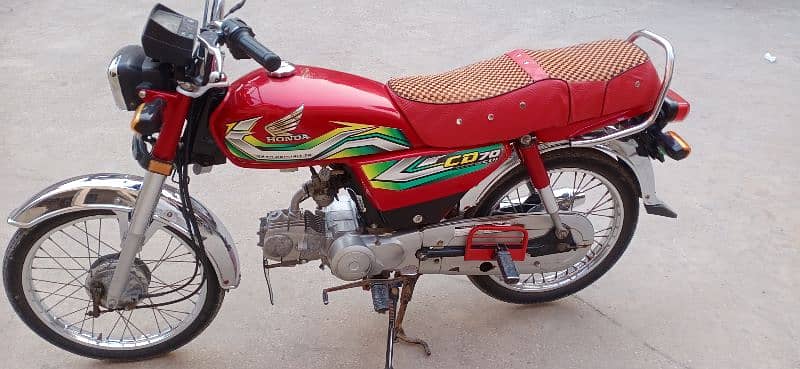 Honda CD70 2023 Model in letter 2