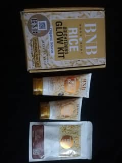 BNB 3 in 1 Rice facial kit