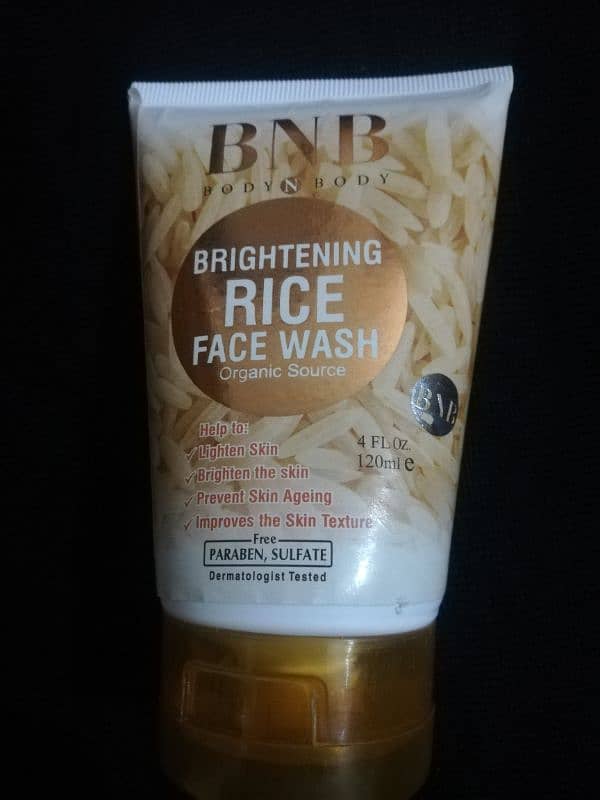 BNB 3 in 1 Rice facial kit 2