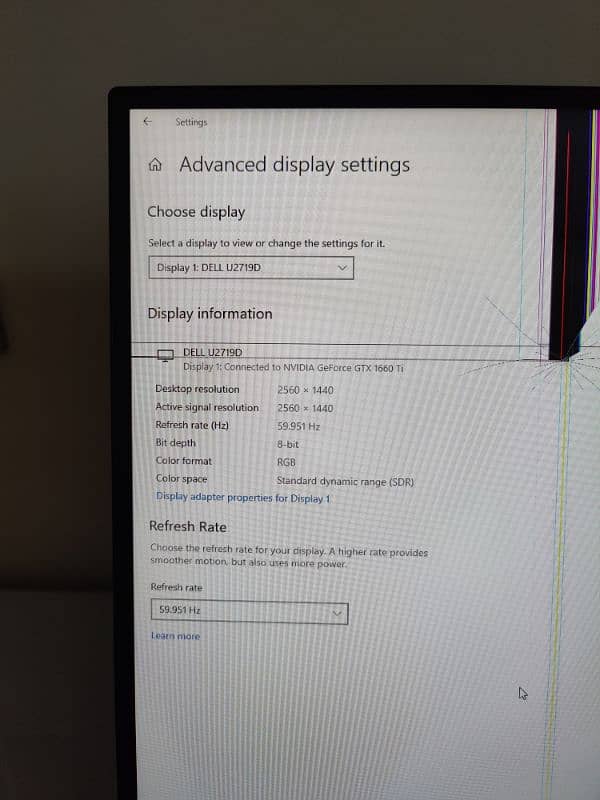 Dell monitor 27 inch 2k 4