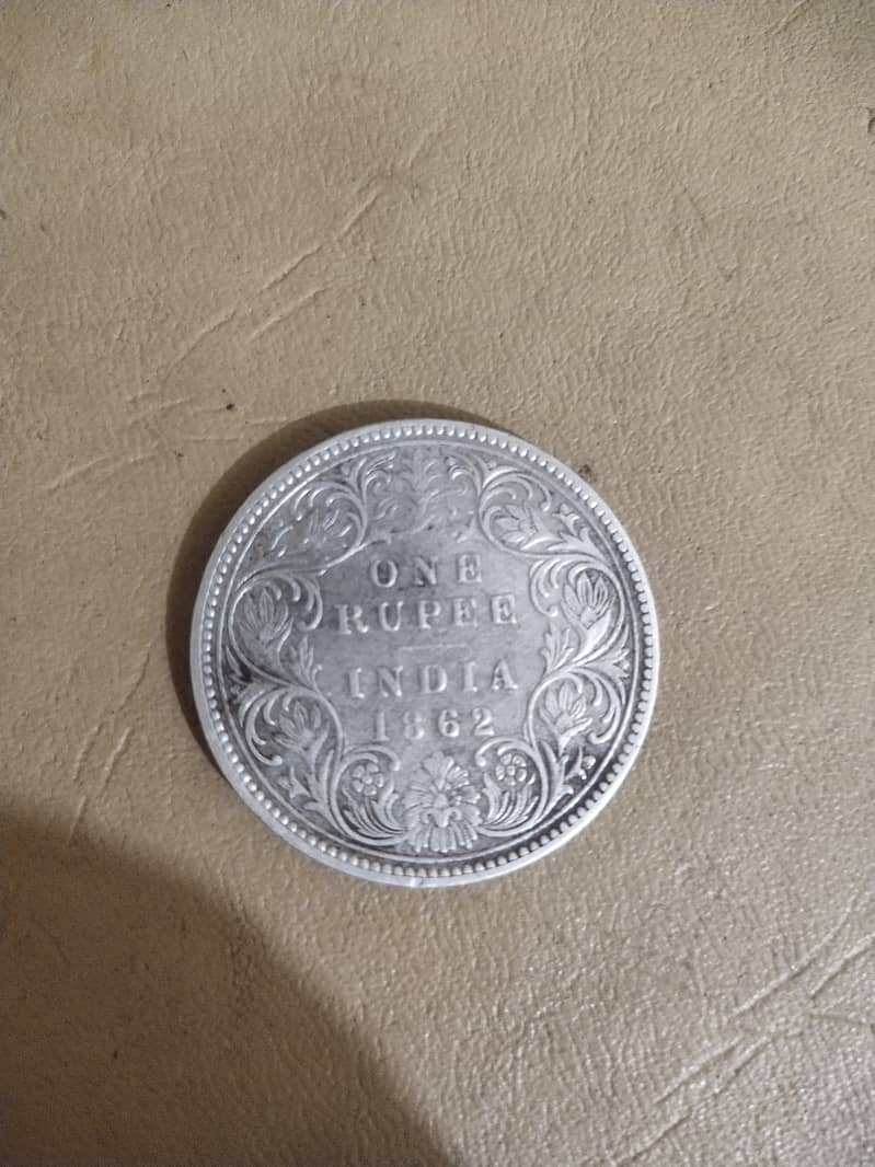 Old coin of Queen Victoria era 1867 1