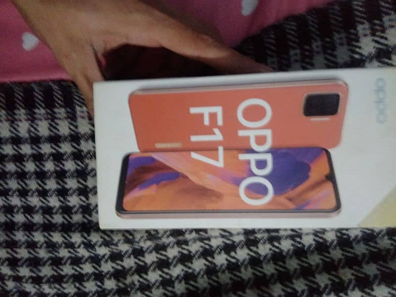 Oppo F17 used condition With original box 6