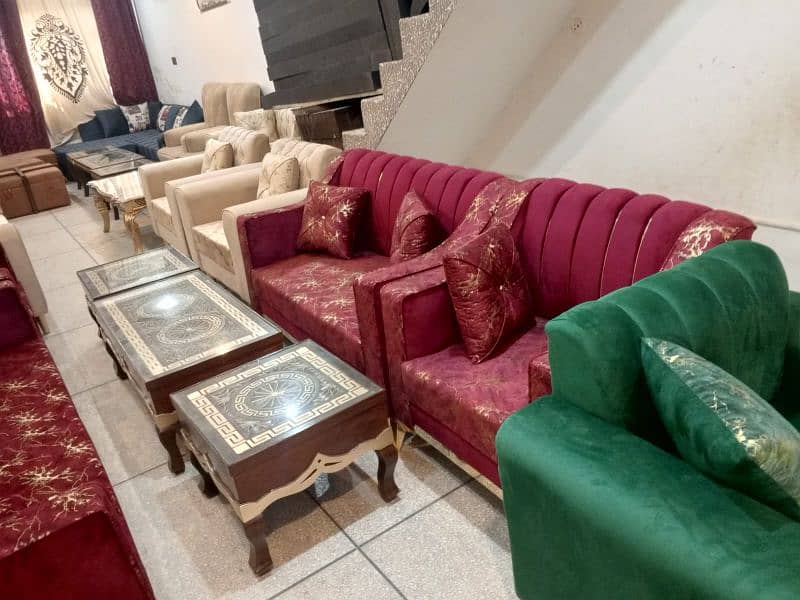 sofa set big offer start Al Noor furniture 03356184581 3