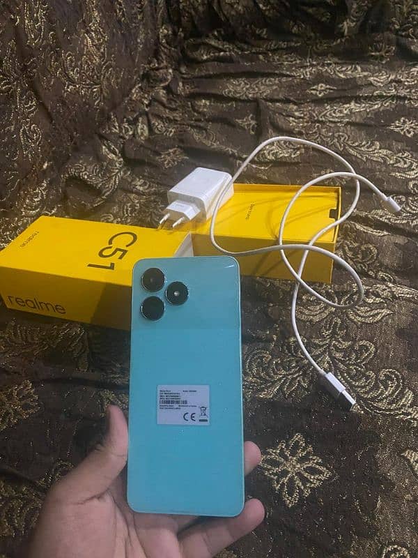 Realme C51 4/64 For Sale Miner Dot On Screen But No issue 1