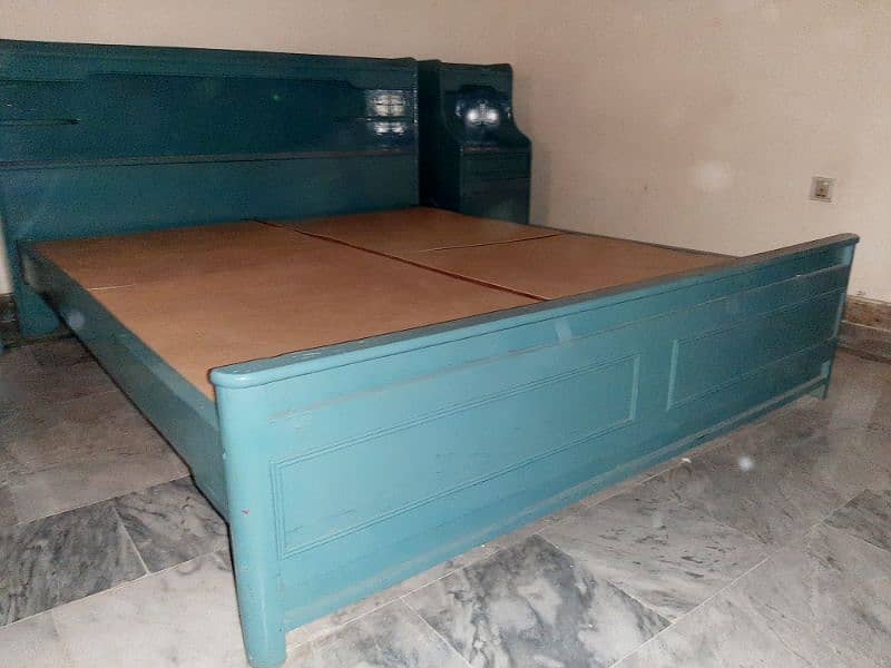 Double Bed with side tables 1