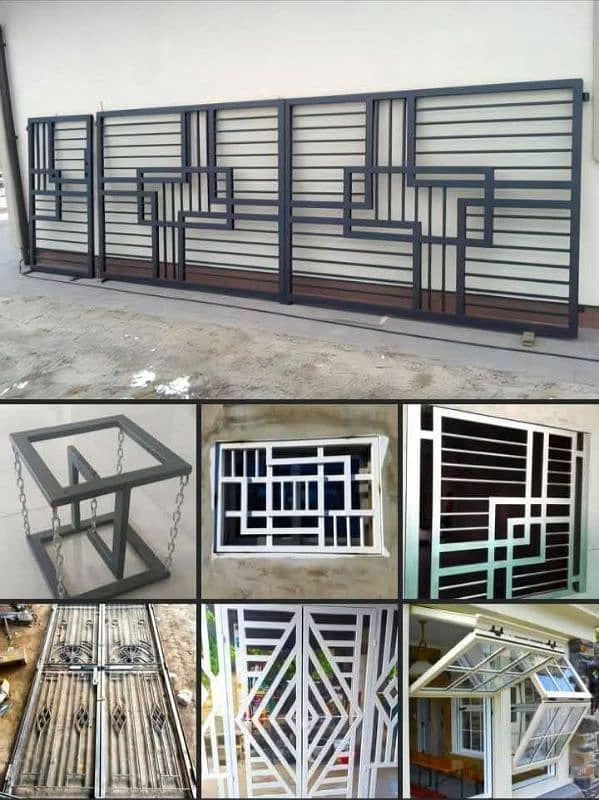 welding/solar panel/grill/window/maingate/reeling/iron work 8