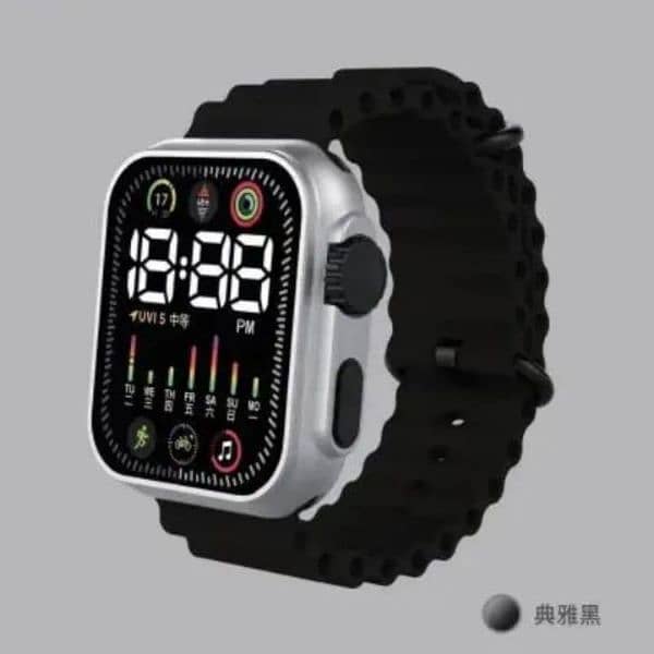 Unisex water proof digital display watch 2