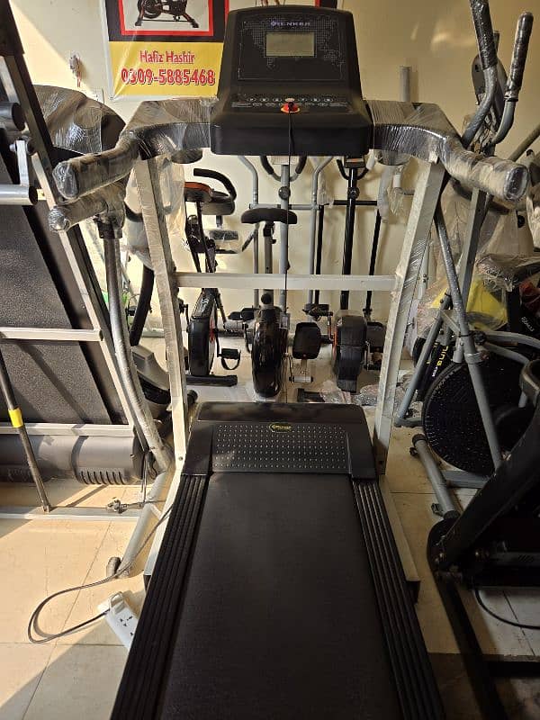 treadmill 0308-1043214/mannual treadmill/ exercise bikes/ home gym 8