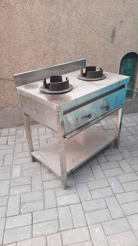 Chinese High Flame double burner 3