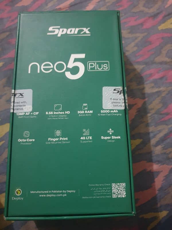 sparx neo 5 plus 3gb 64gb 2