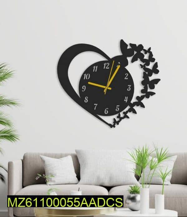 Beautiful design wood wall clock 5