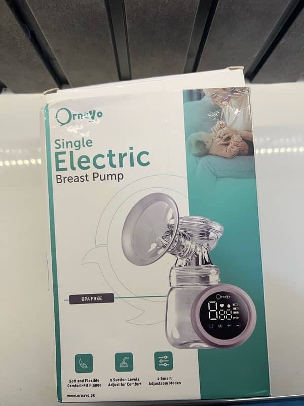 Breast Pump- Ornavo Single Electric Breast Pump 0