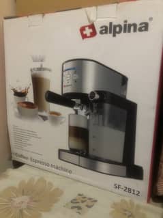 Alpina coffe machine