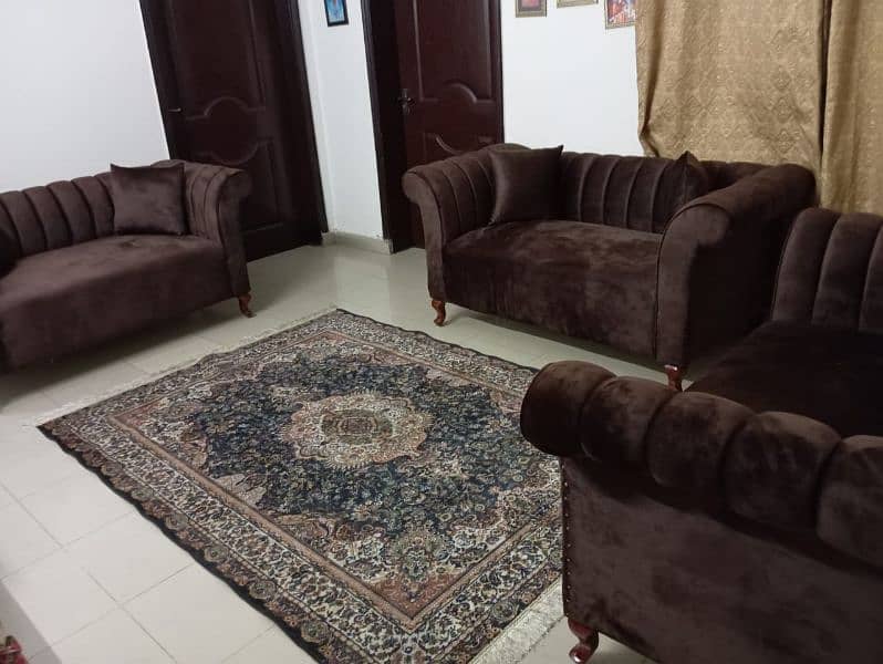 Two seater triple sofa 0