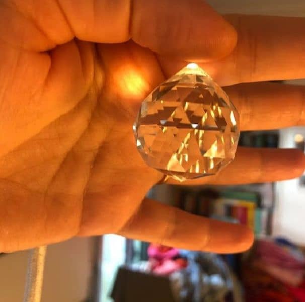 crystal ball prism shine sun catches rainbow maker handing for windows 1