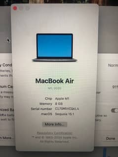 Macbook Air M1 2020