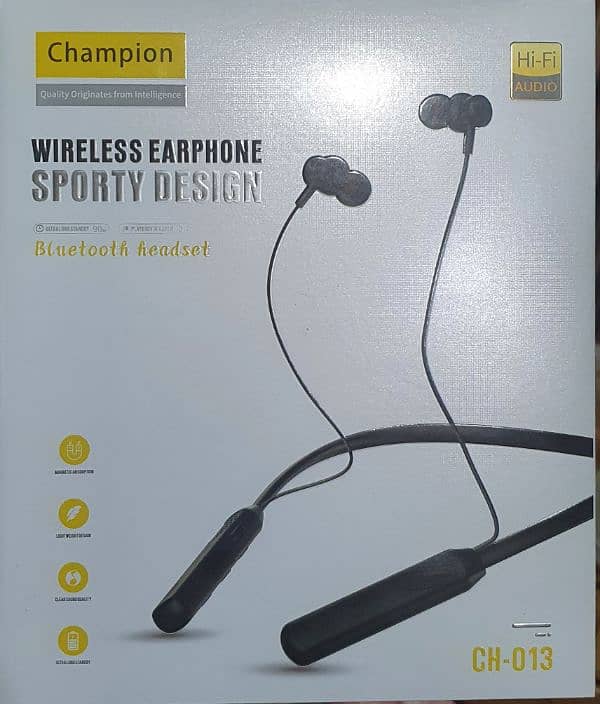 Wireless Bluetooth Neck Earphone 0