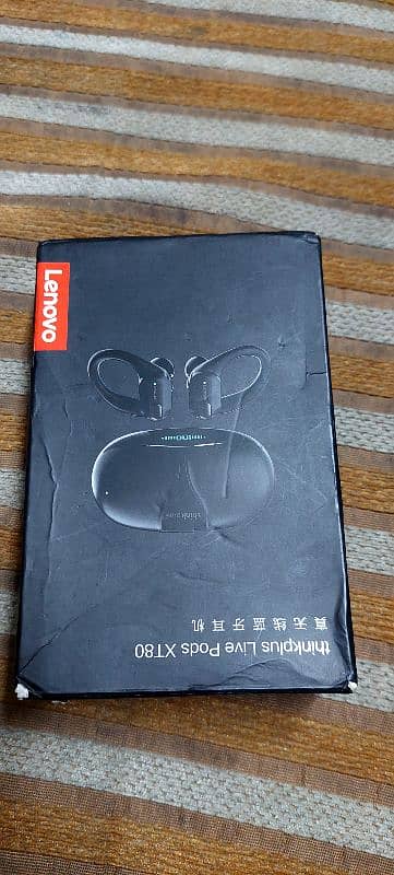 Lenavo thinkplus Earphone xt80 in black colour 2