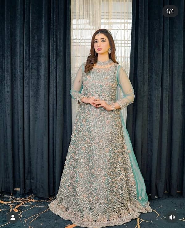 Walima body frock 2