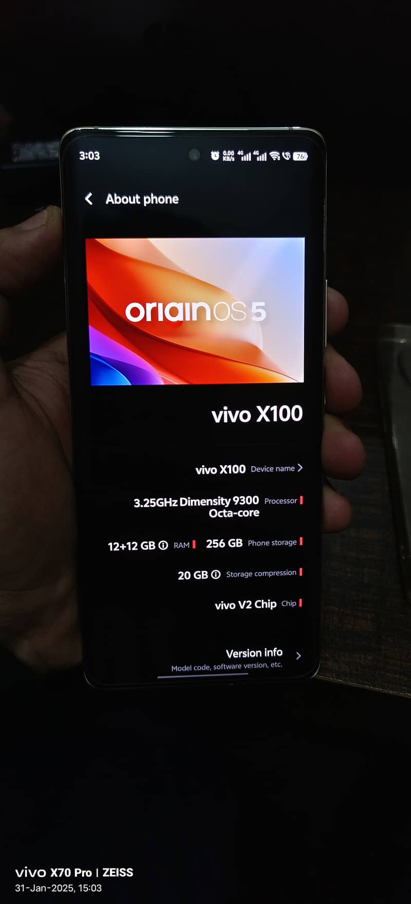 Vivo X100 (DSLR Camera Phone) 5