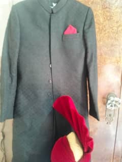 sherwani. . kulla. . +kameez . trouser. +khussa