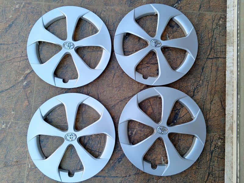 Prius 2014 15 Model 15 Size Original Japane Wheel Covers FRESH SET 0