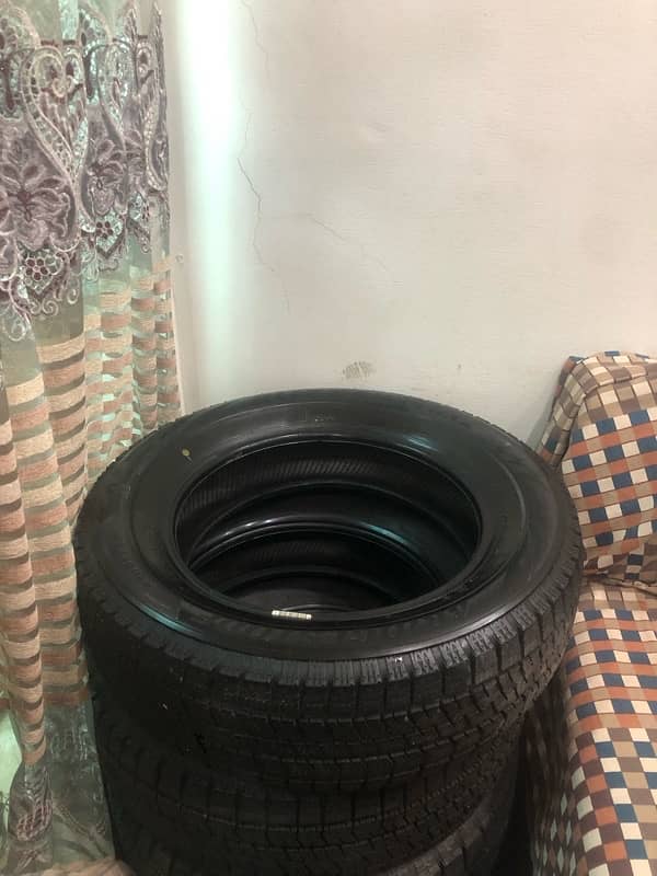 Bridgestone tyres slightly used snow tyres 0