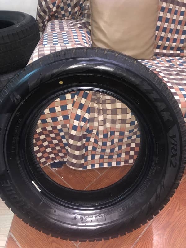 Bridgestone tyres slightly used snow tyres 7