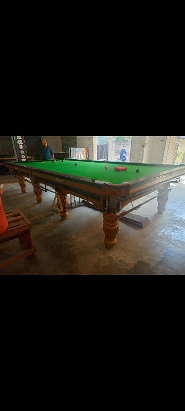 2 x snooker tables 6