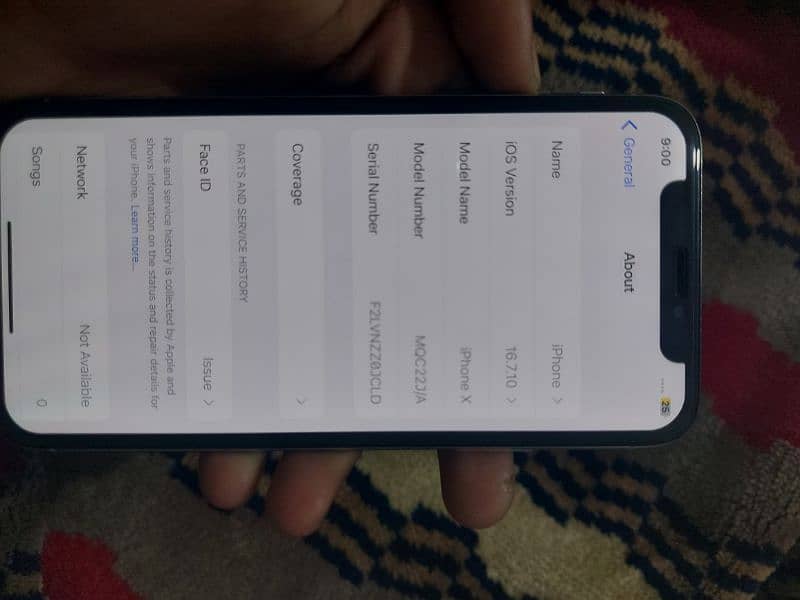 iPhone x 256gb non pta 5