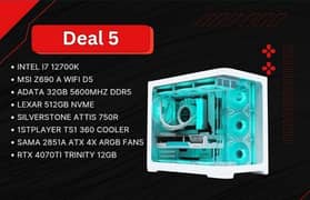 Gaming pc i7 12 gen with RTX 4070ti all new