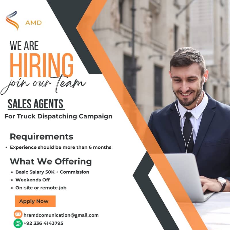 Sales Agent for Truck Dispatching 0