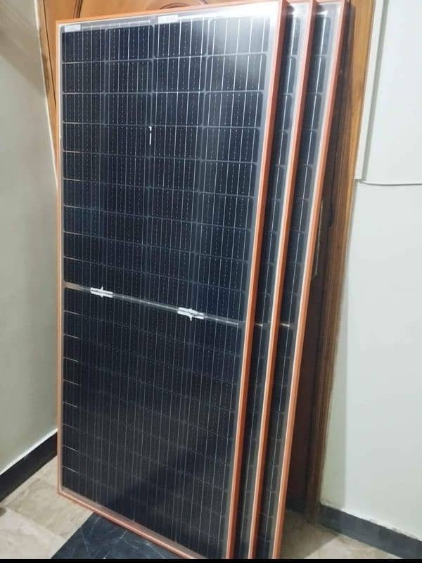 Solar Penal Bifacial 260w+30w (Double Glass) 1