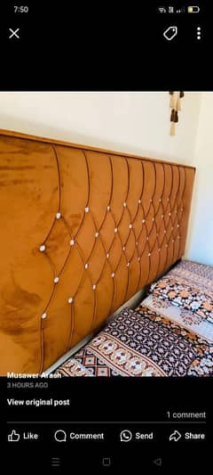 bed in a very good condition like new